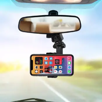 360 ° Obrotowy Uchwyt Samochodowy Do Telefonu Komórkowego Samsung iPhone Regulowany Wielofunkcyjny Leniwy Uchwyt Do Telefonu