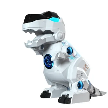 Elektryczny Robot-Dinozaur, Świetlna i Dźwiękowa Model Dinozaura, Zabawka dla Dzieci, Prezenty Świąteczne